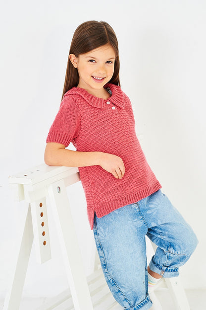 Stylecraft Special DK Pattern 10222 - Kids Jumpers - image 2