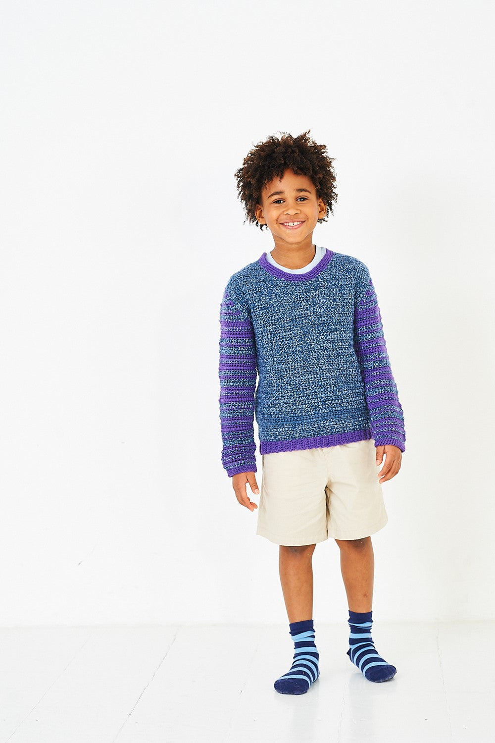 Stylecraft Special DK Pattern 10225 - Kids Sweaters - image 1