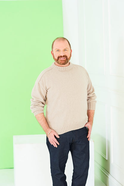 Stylecraft Bambino Pattern 10231 - Mens Sweaters - image 2