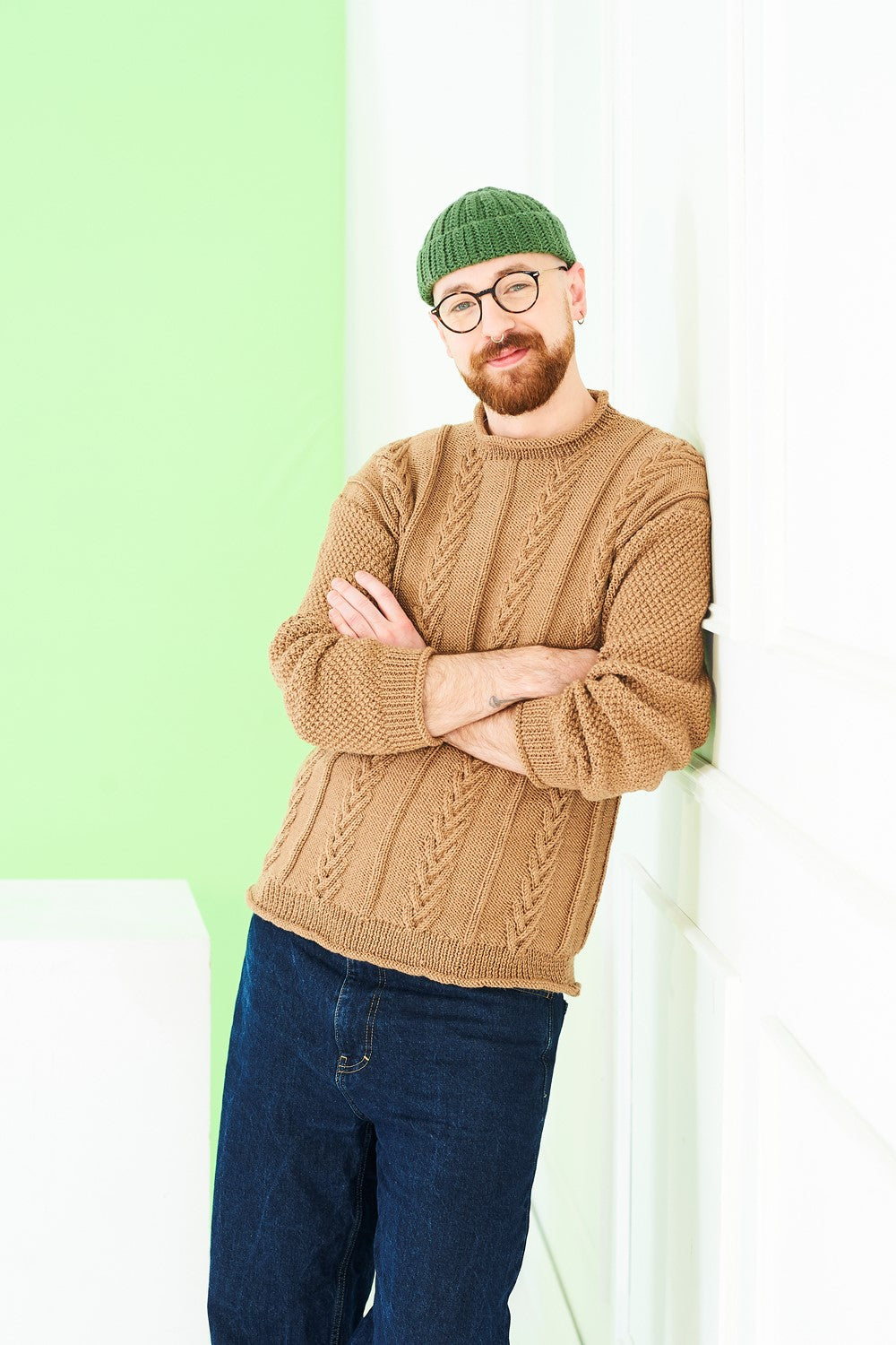 Stylecraft Bambino Pattern 10232 - Mens Sweaters - image 2