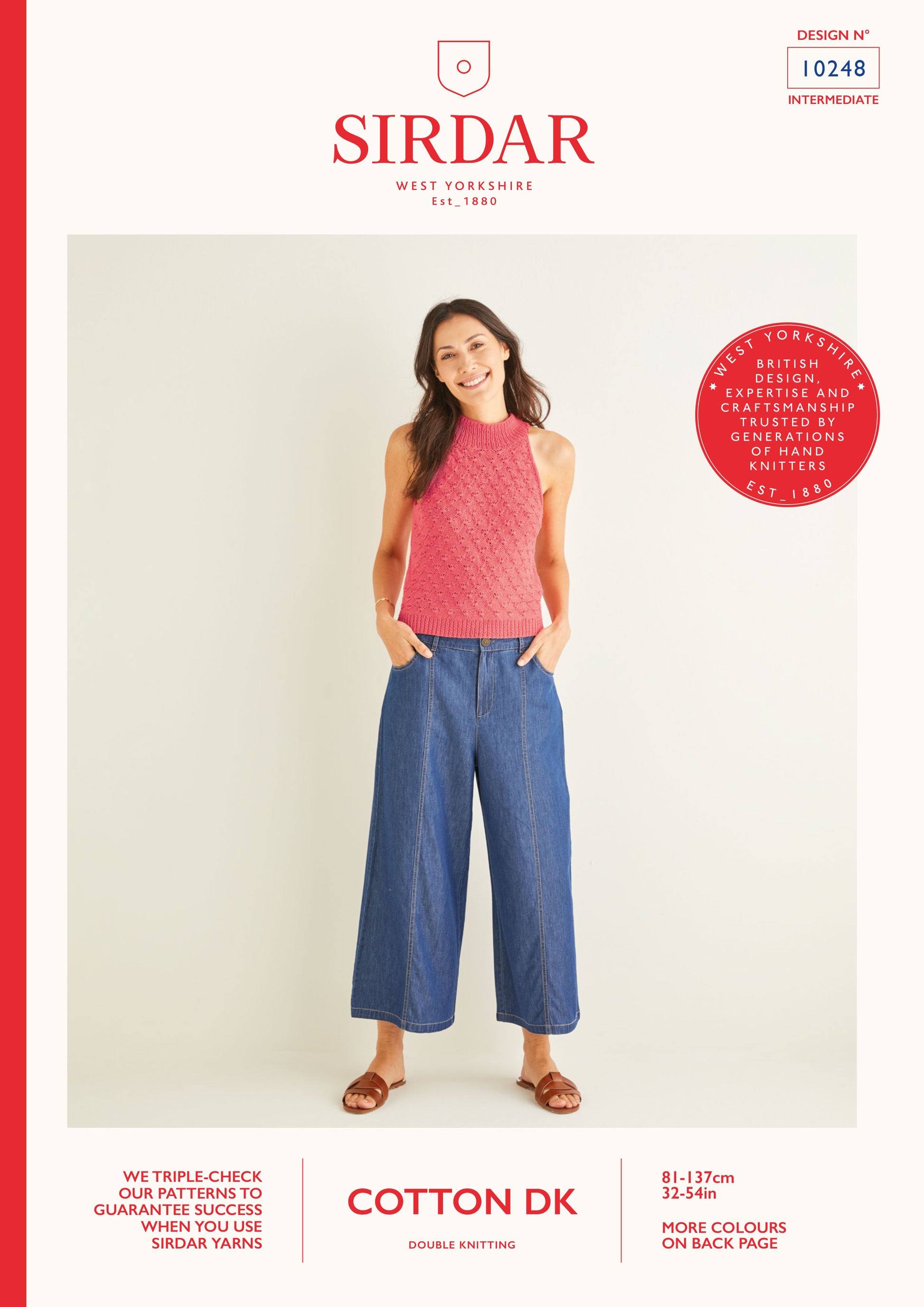 Sirdar Pattern 10248 - Sirdar Cotton DK - Product image