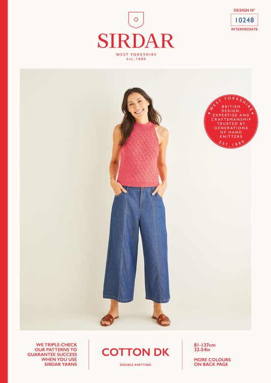 Sirdar Pattern 10248 - Sirdar Cotton DK - Product image