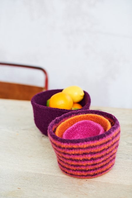 Stylecraft Floki Pattern 10288 - Felted Knitted Bowls