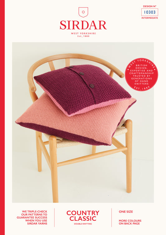 Sirdar Pattern 10303 - Colour-pop button