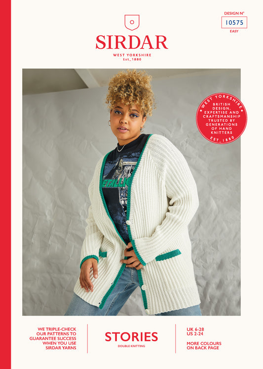 Sirdar Pattern 10575 - F137 Skyscraper Sweater - Product image