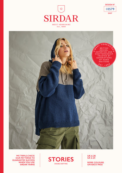 Sirdar Pattern 10579 - F137 Underground Hoodie - Product image