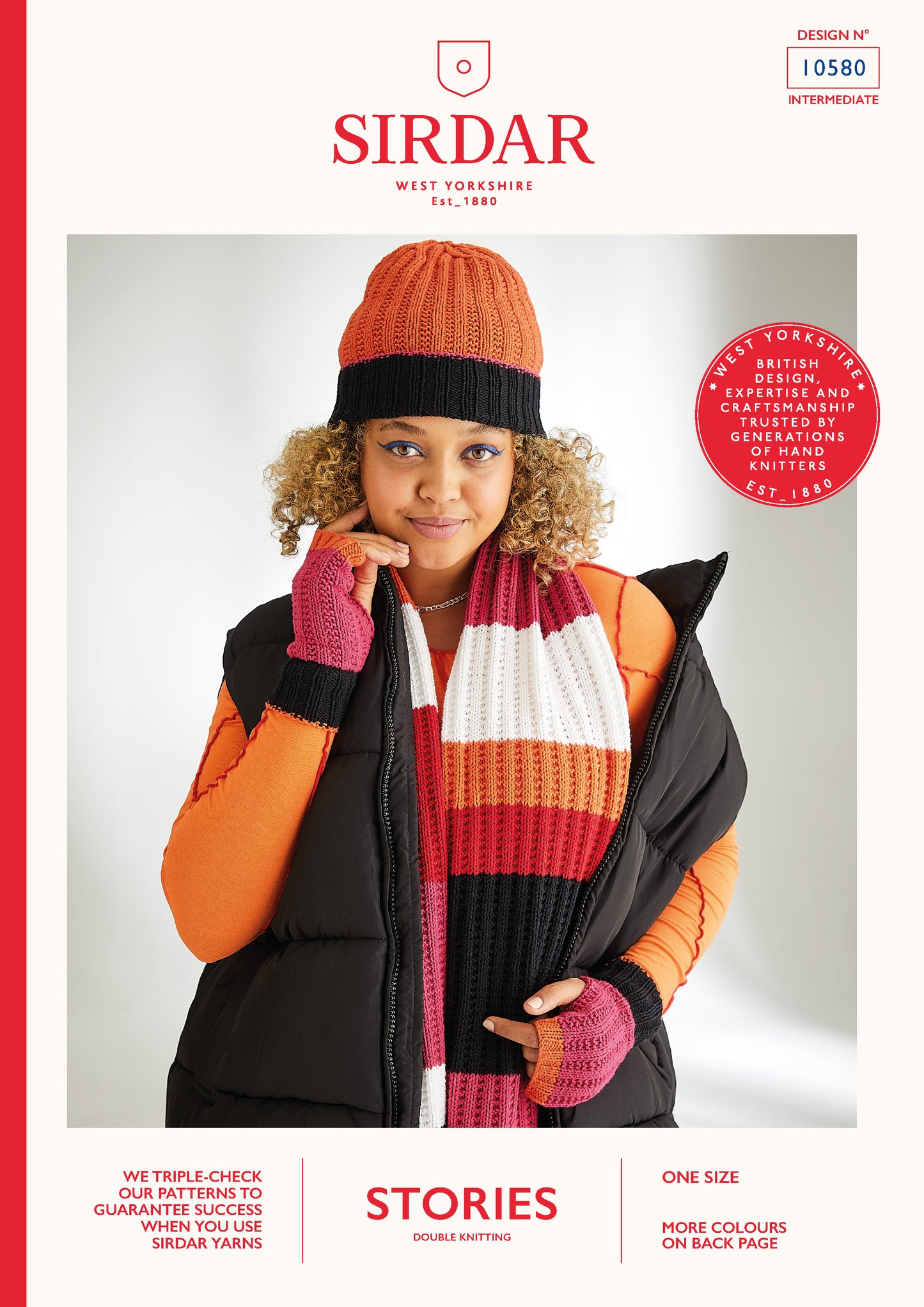 Sirdar Pattern 10580 - F137 Stop Sign Scarf set - Product image
