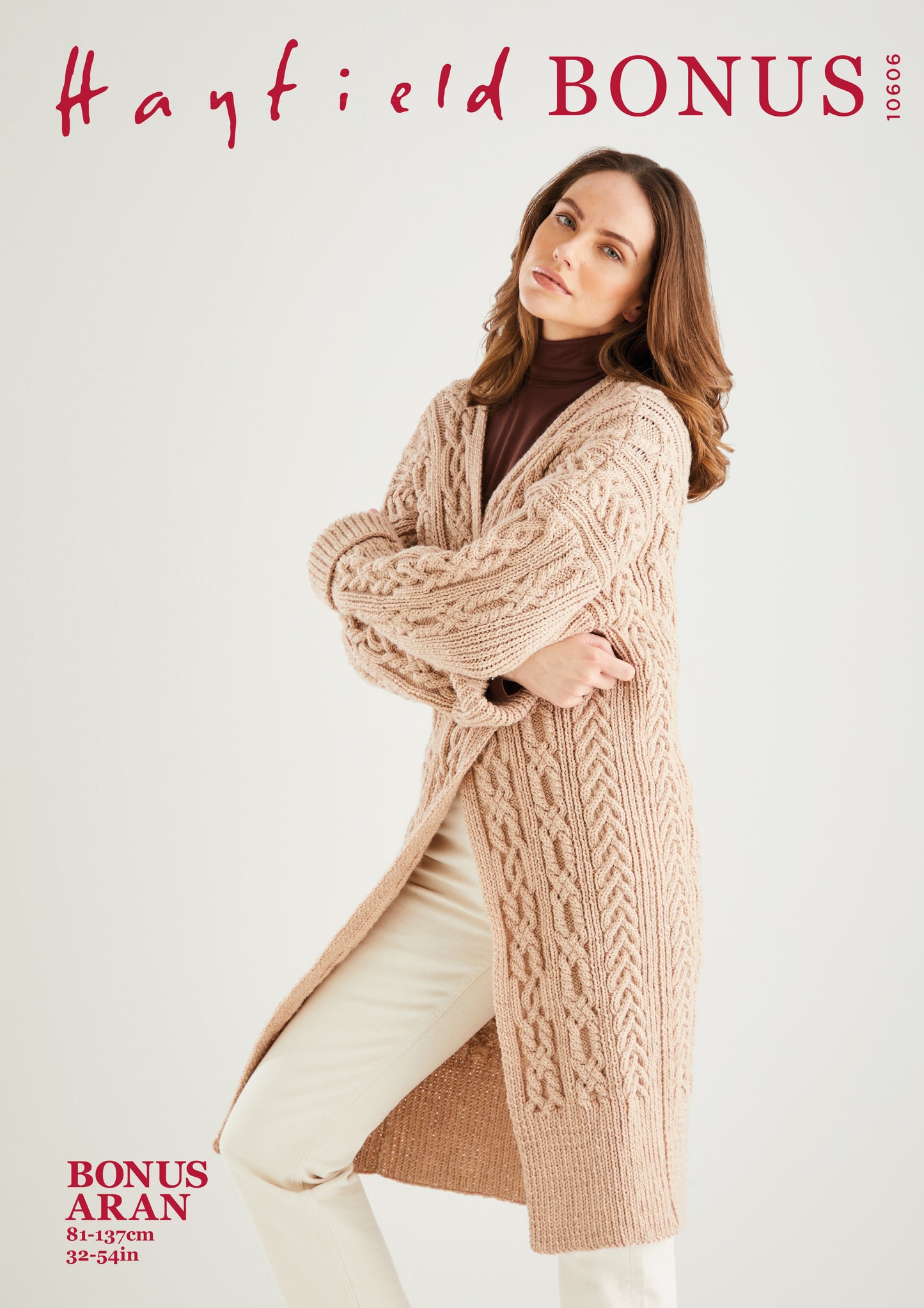 Sirdar Pattern 10606 - F236 Edge to Edge Sweater - Product image