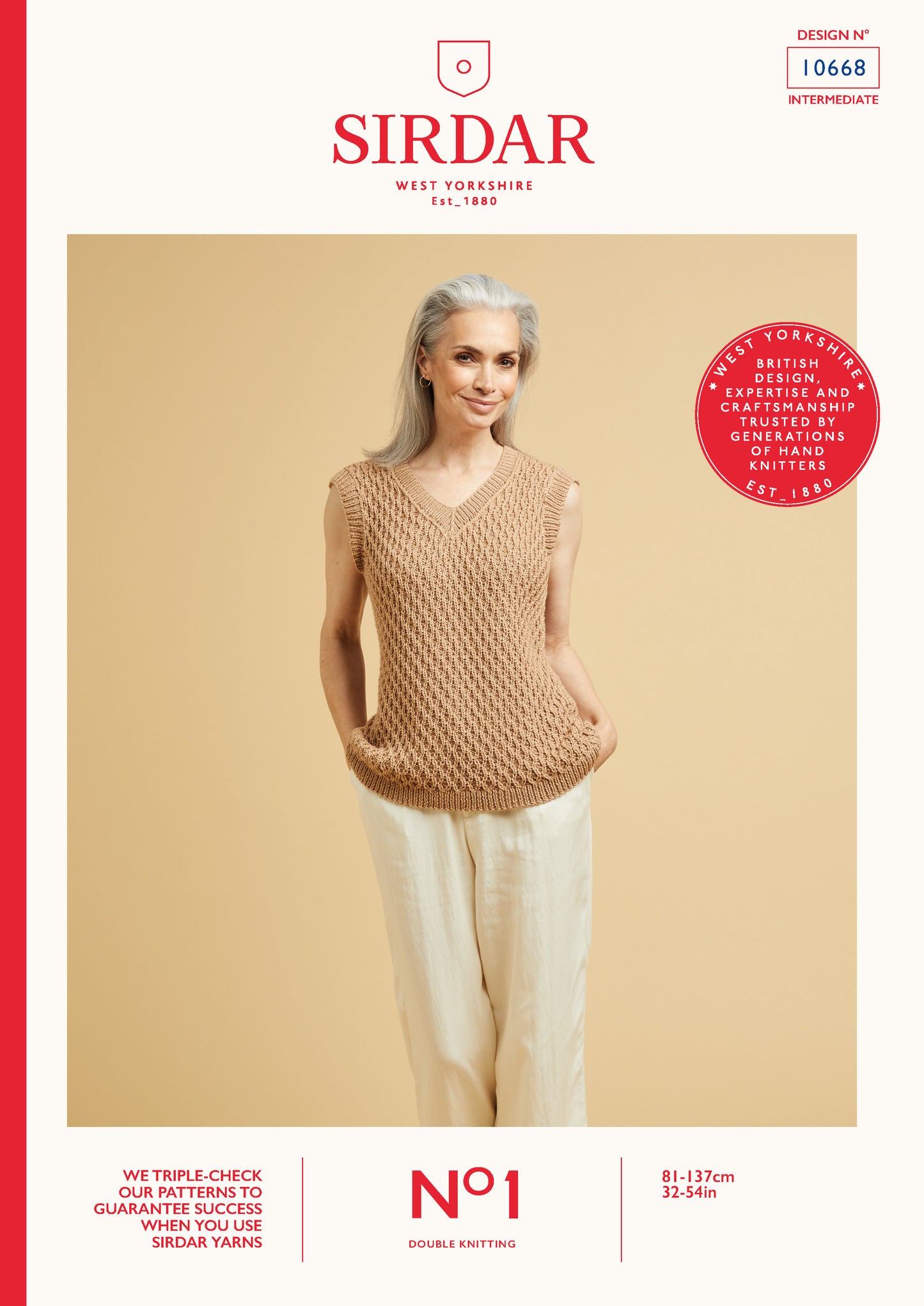 Sirdar Pattern 10668 - F047 Golden Age V