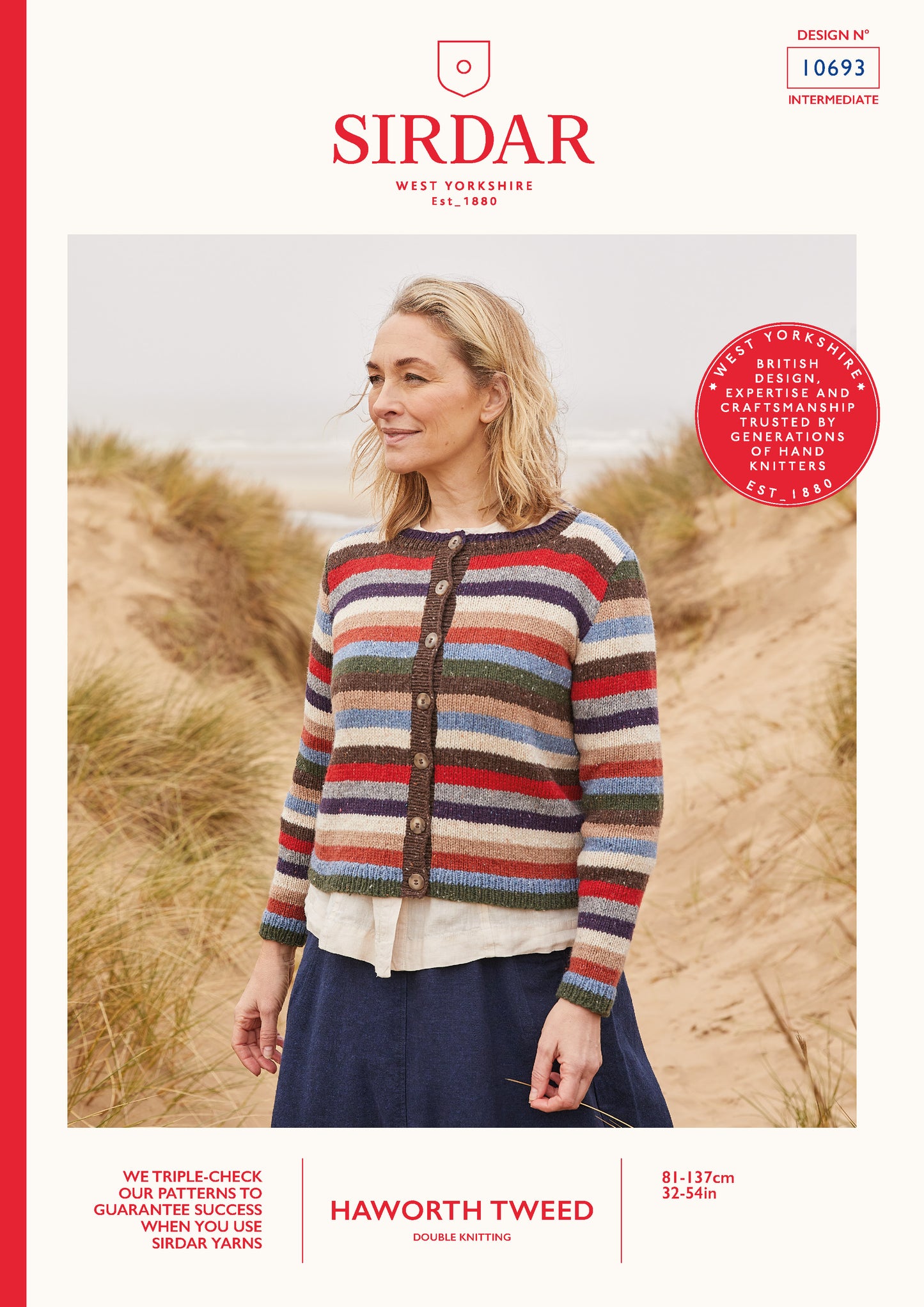 Sirdar Pattern 10693 - F007 Coast & Country Cardigan - Product image