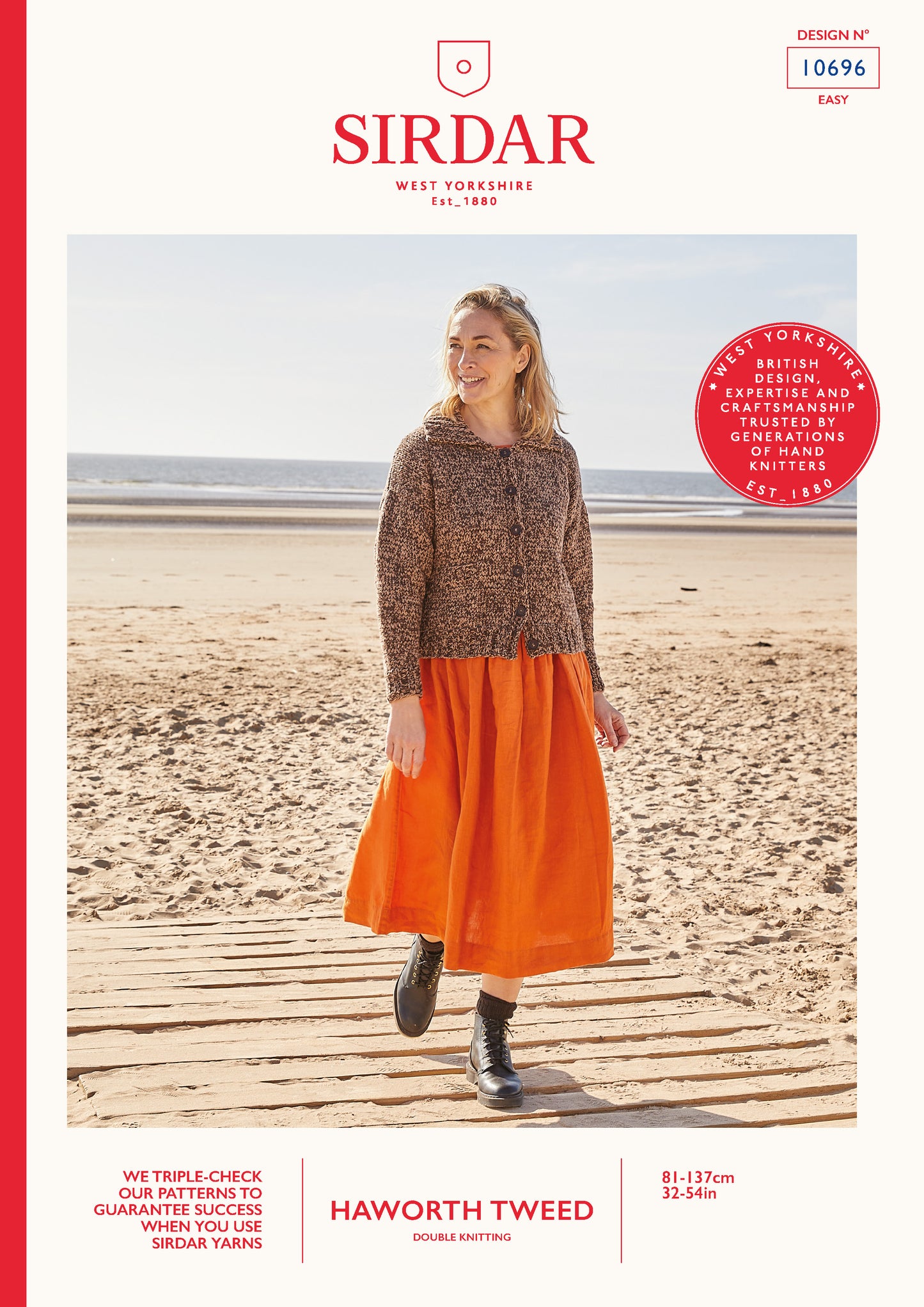 Sirdar Pattern 10696 - F007 Coastal Path Cardigan - Product image