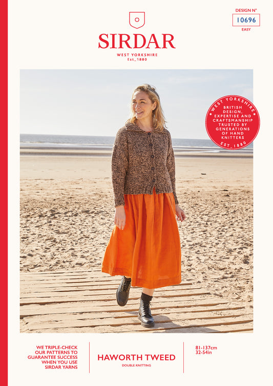 Sirdar Pattern 10696 - F007 Coastal Path Cardigan - Product image
