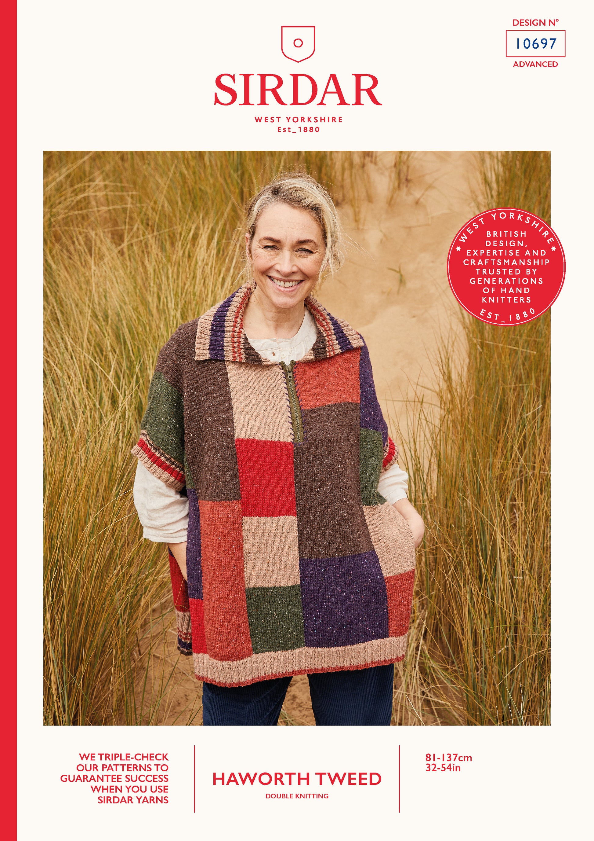 Sirdar Pattern 10697 - F007 Woodland Walk Poncho - Product image