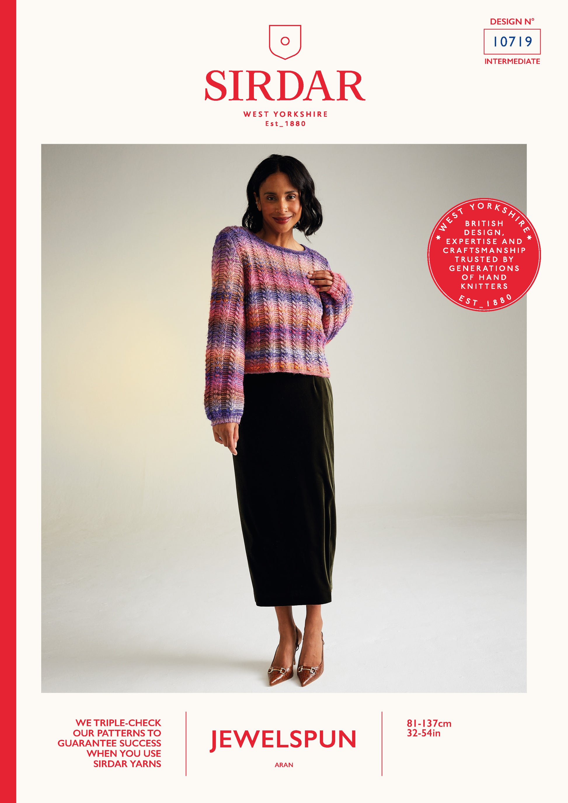 Sirdar pattern 10719 - Product image