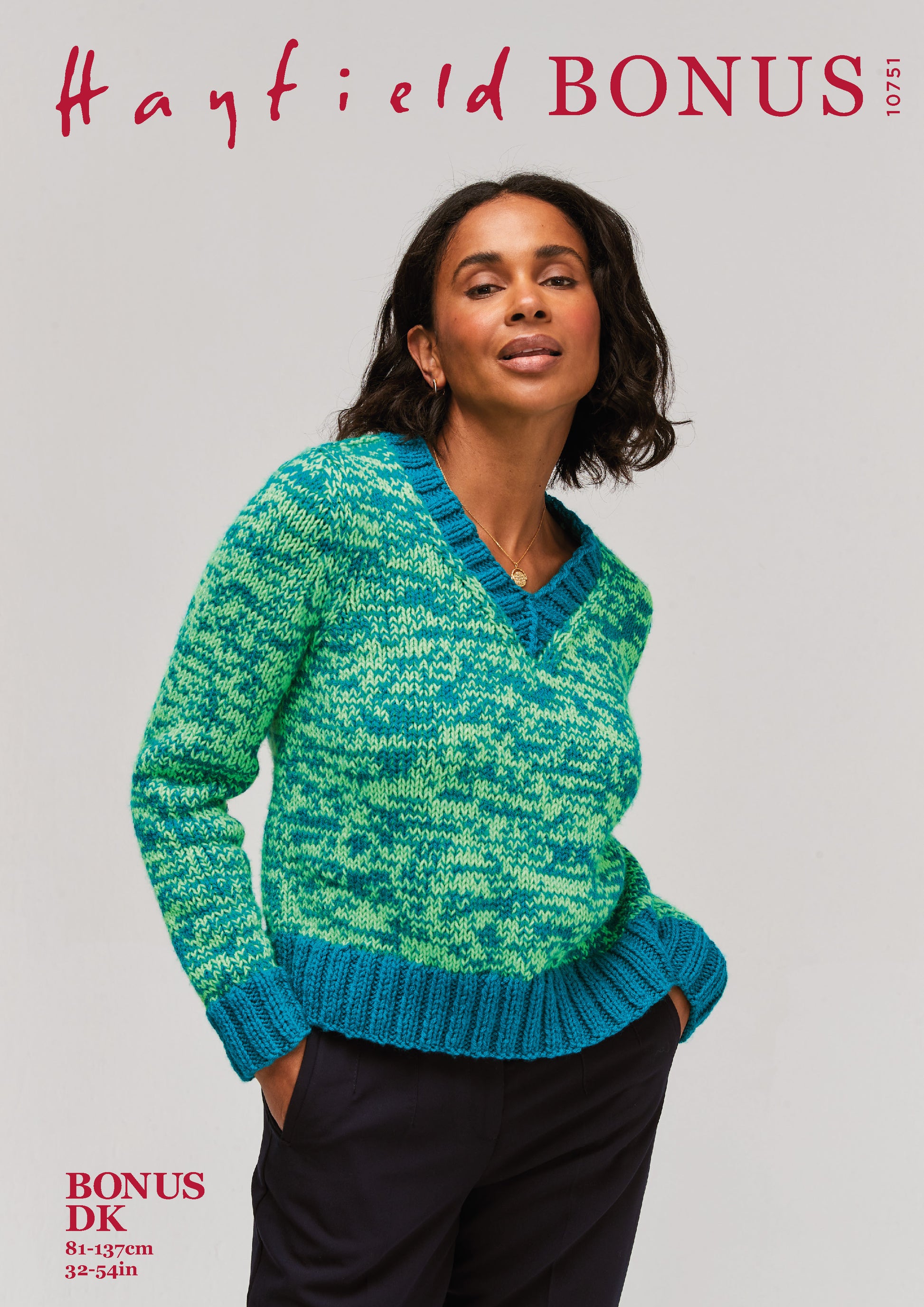 Sirdar Pattern 10751 - F013 Fashion Fusion Sweater - Product image
