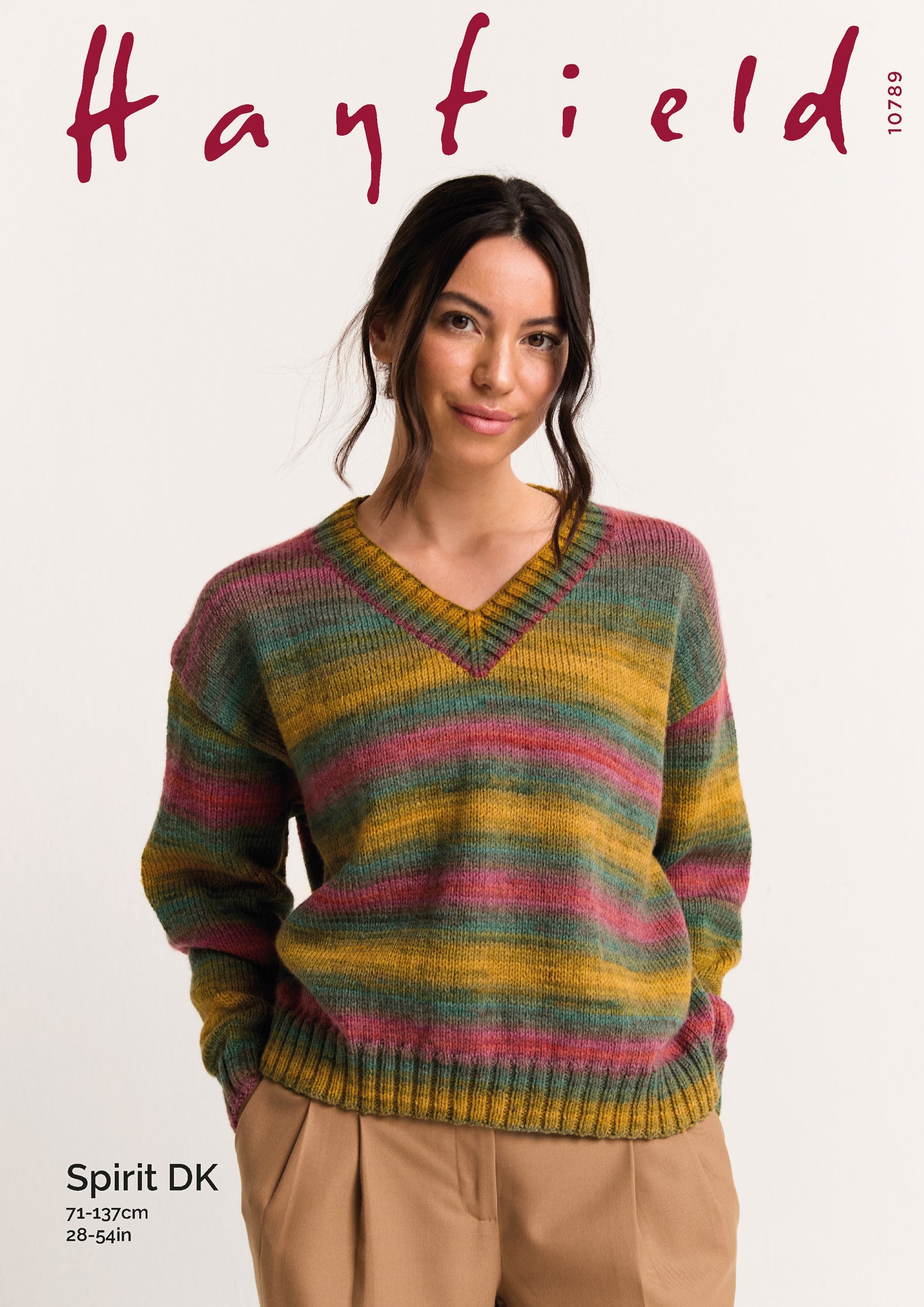 Sirdar Pattern 10789 - F252 V Neck Jumper - Product image
