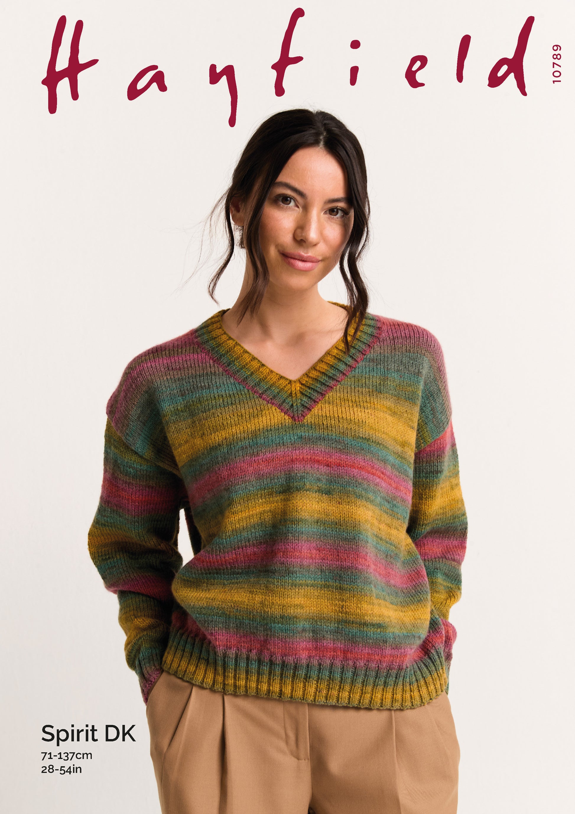 Sirdar Pattern 10789 - F252 V Neck Jumper - Product image