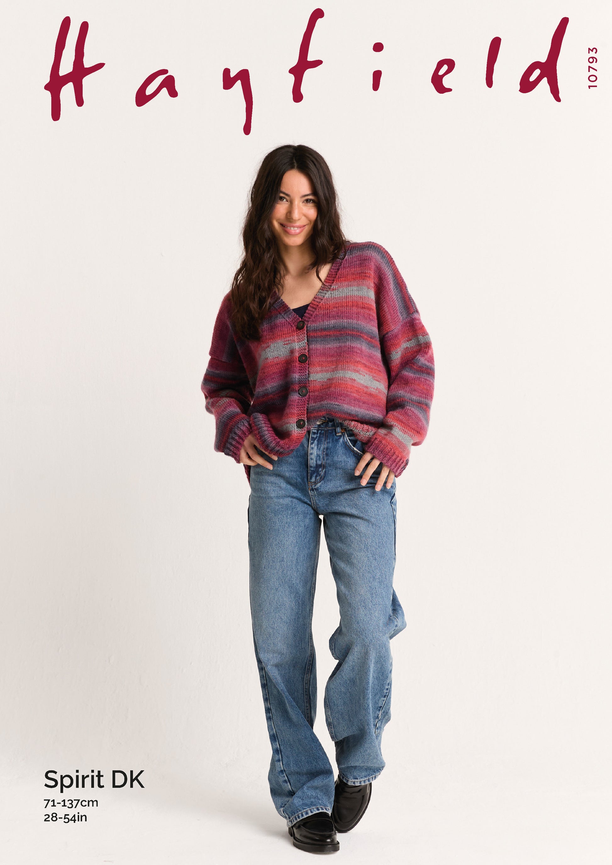 Sirdar Pattern 10793 - F252 V neck Cardigan - Product image