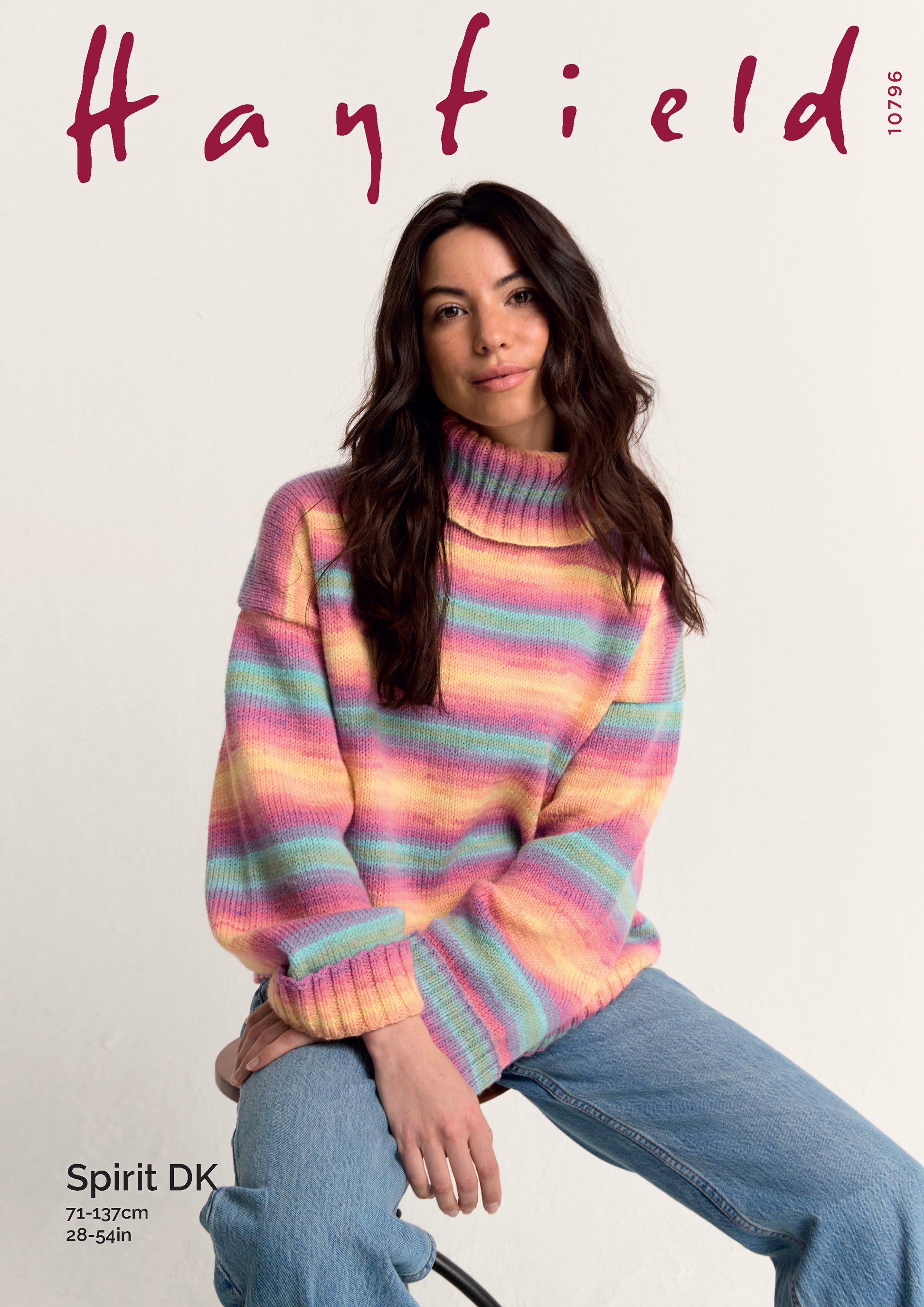 Sirdar Pattern 10796 - F252 Turtle Neck Sweater - Product image