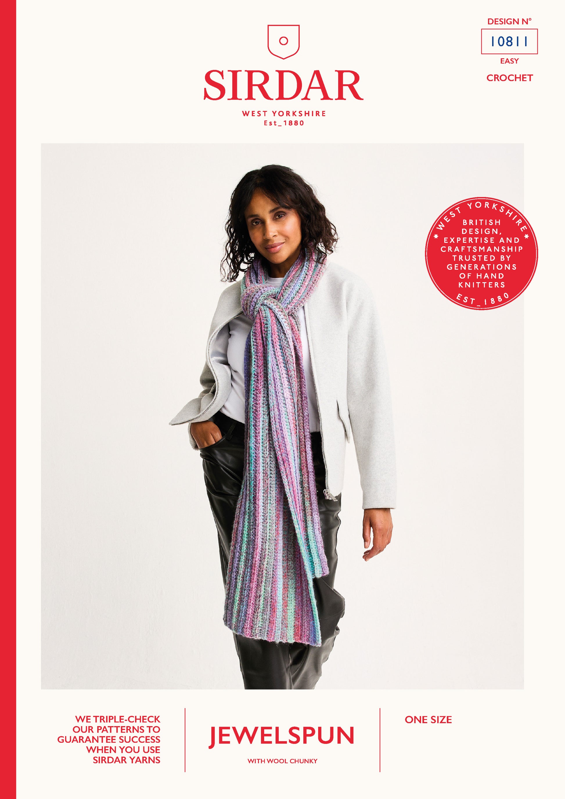 Sirdar Pattern 10811 - F258 Rich Seam Cr