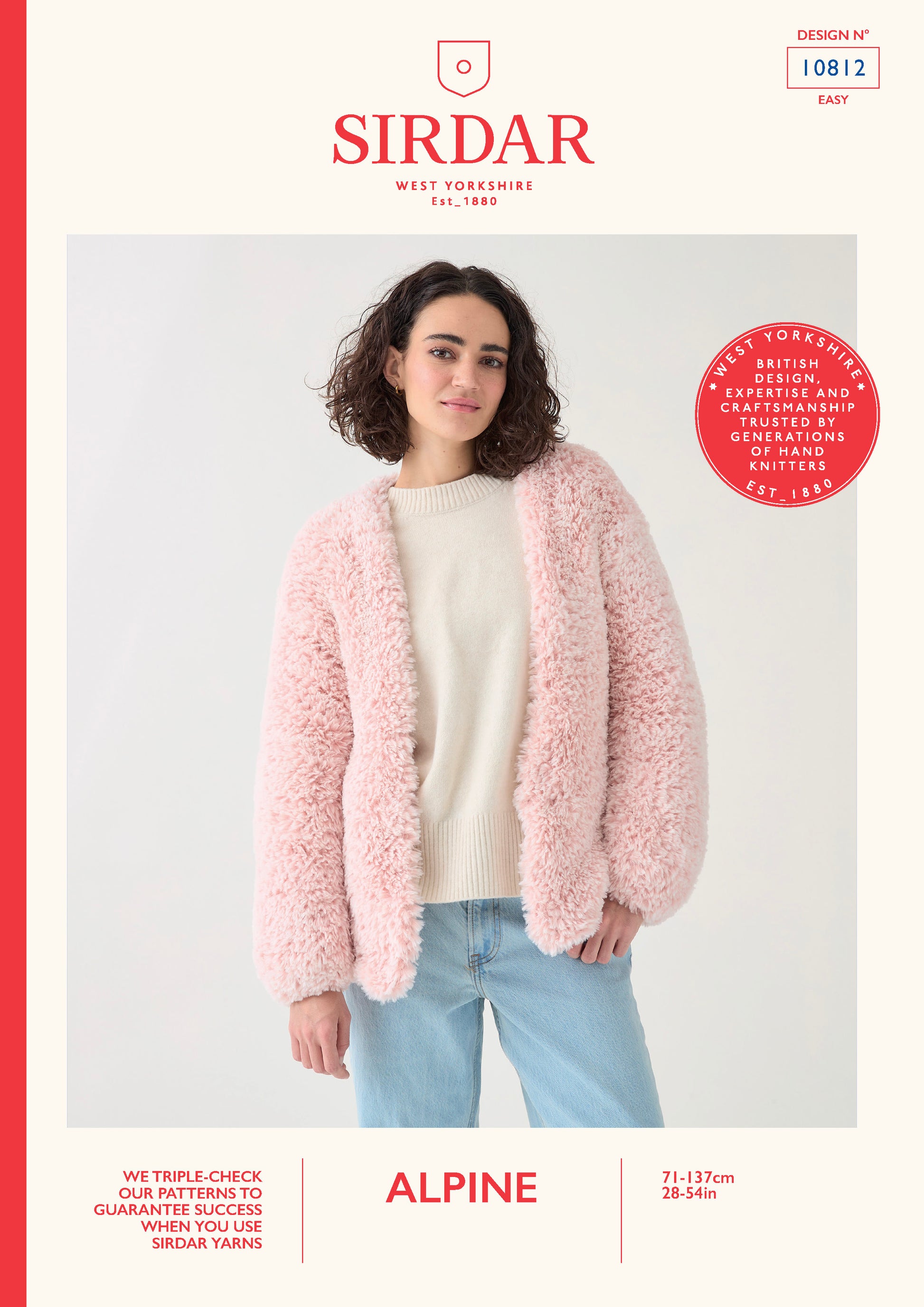 Sirdar Pattern 10812 - F227 Cute Crop Ja