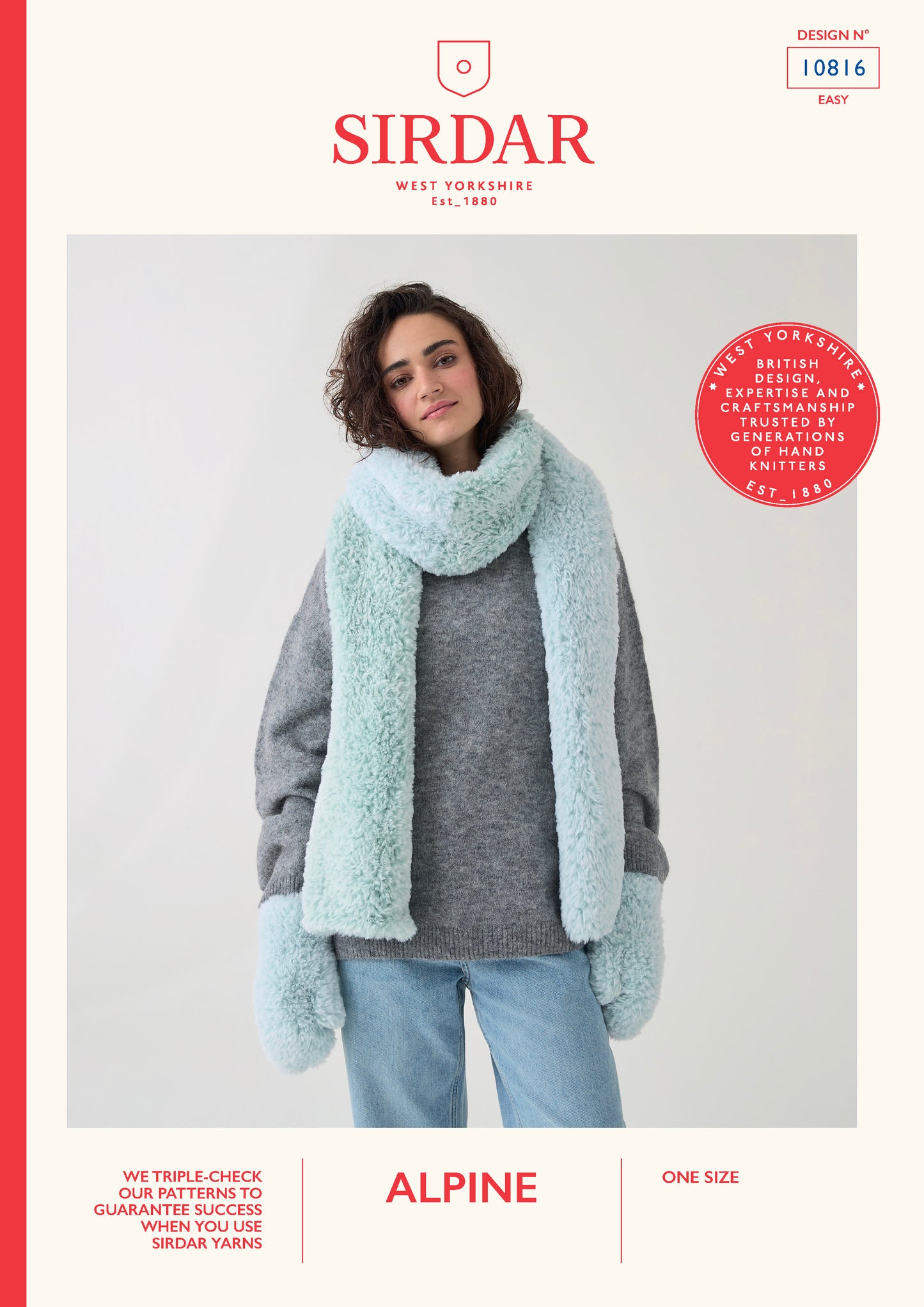 Sirdar Pattern 10816 - F227 Flurry Hat & Scarf - Product image