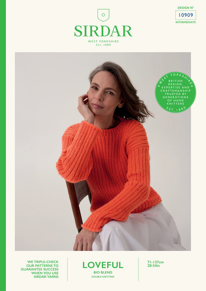 Sirdar Pattern 10909 - Sirdar