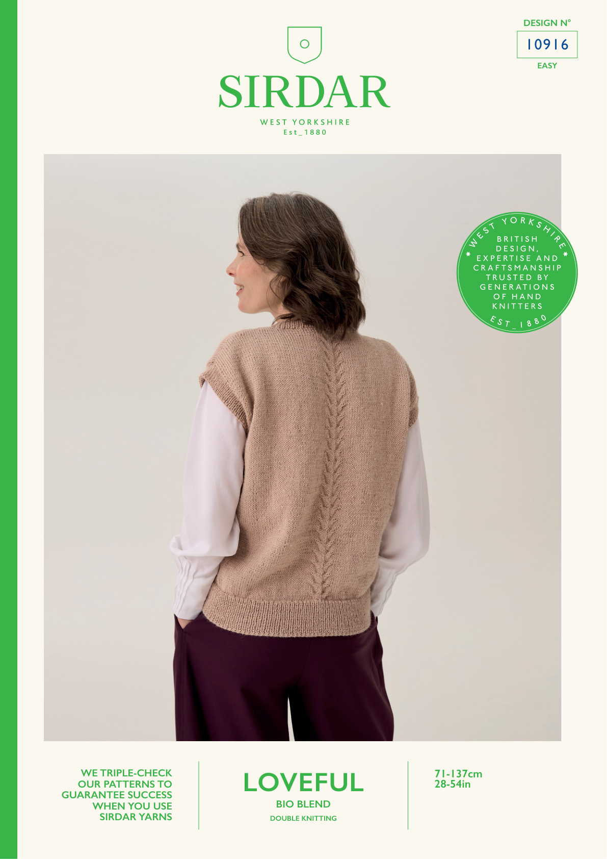 Sirdar Pattern 10916 - Sirdar