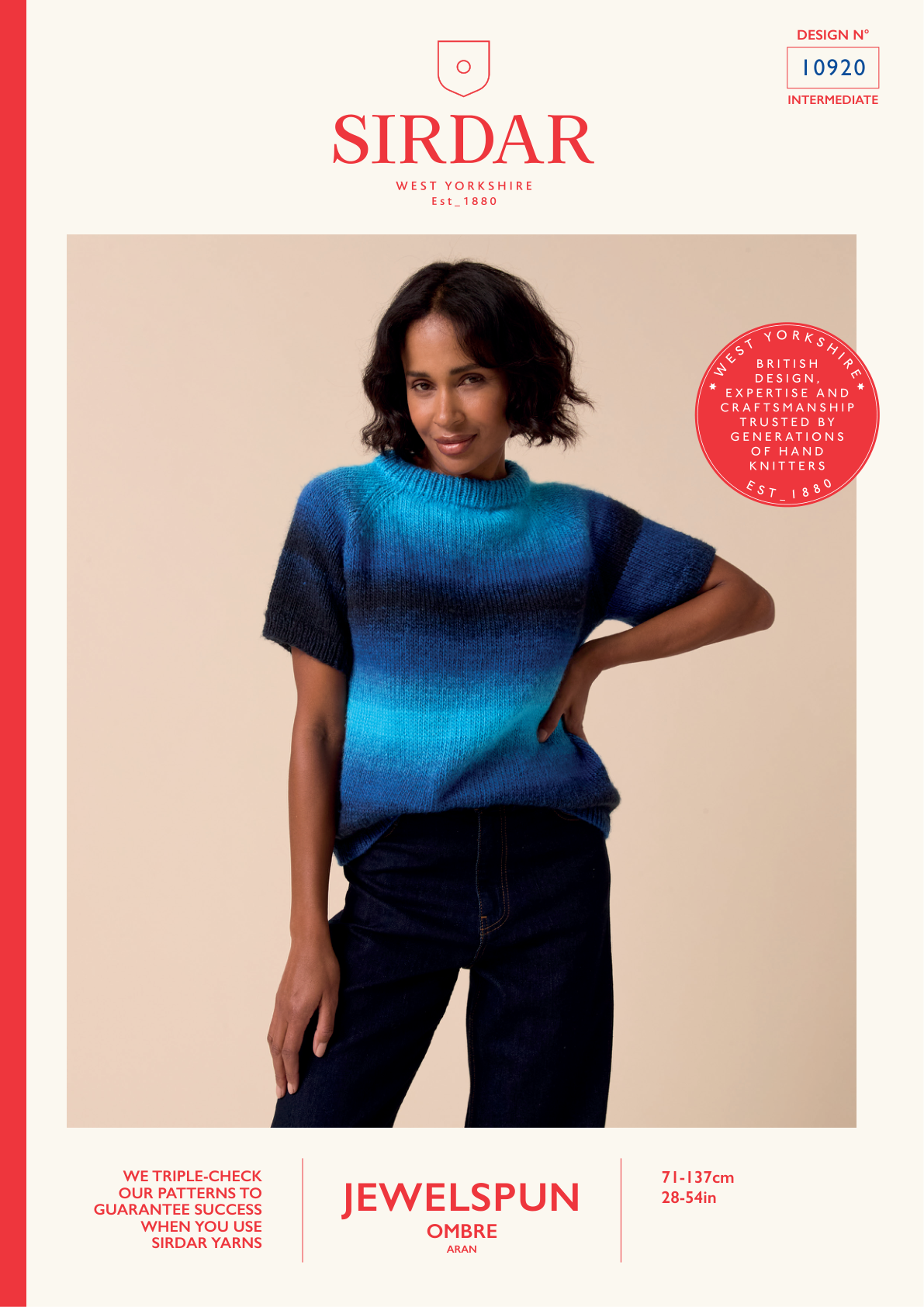 Sirdar Pattern 10920 - Sirdar