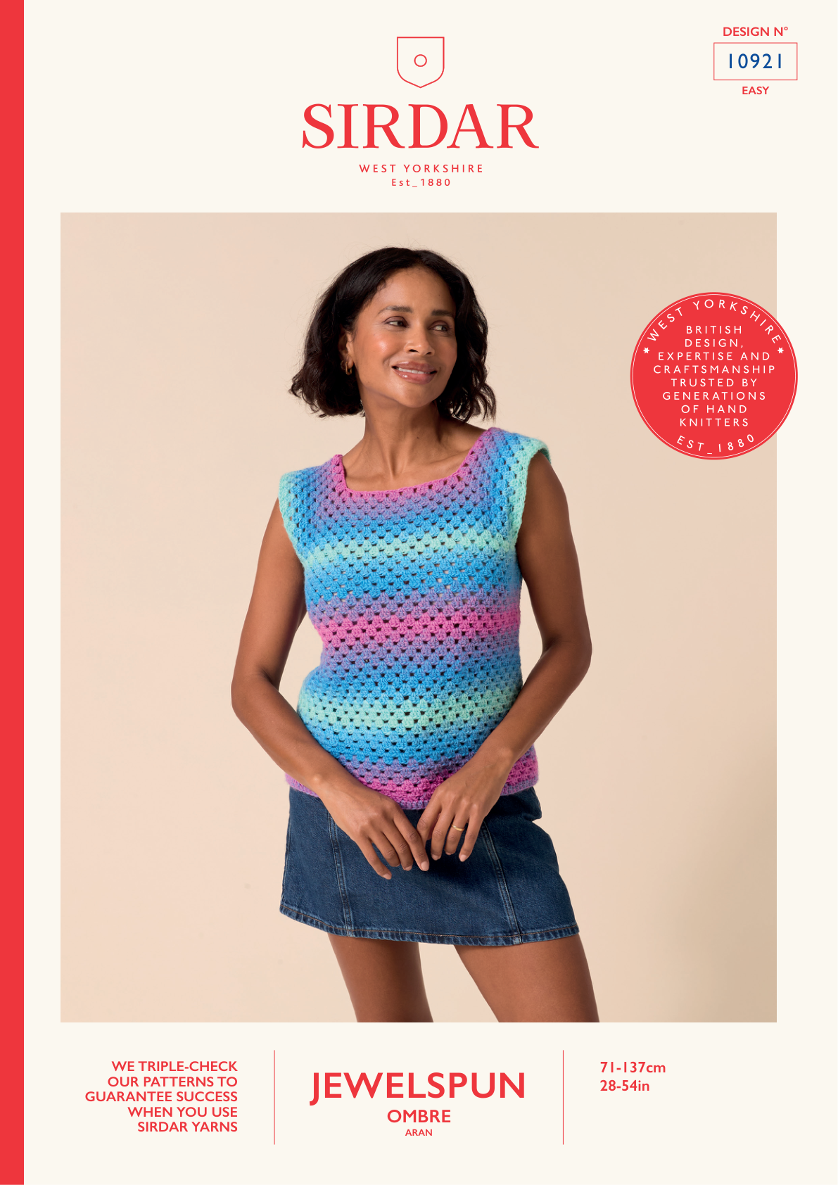 Sirdar Pattern 10921 - Sirdar