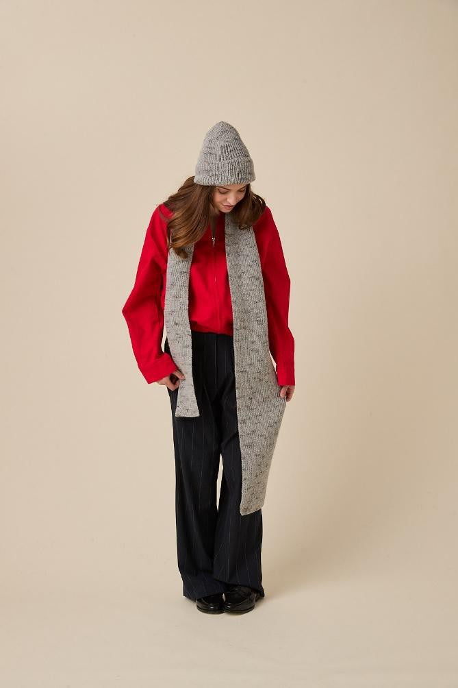 Sirdar Knitting Pattern 10965 - Match Hat and Scarf Set in Embers