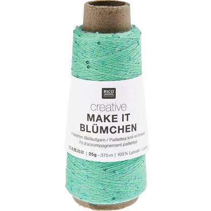 Rico Creative Make It Blümchen - Turquoise - Image 2