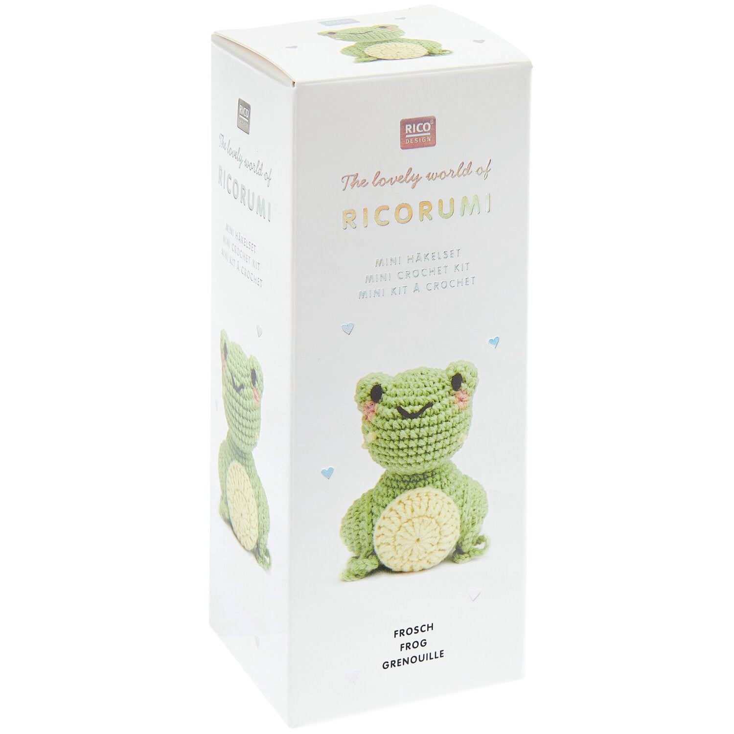 Rico Ricorumi Mini Easy Crochet Set - Frog - Image 2