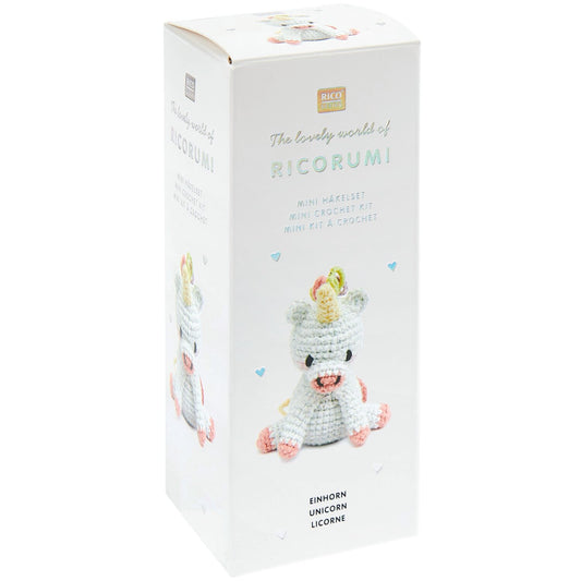 Rico Ricorumi Mini Easy Crochet Set - Unicorn - Image 2