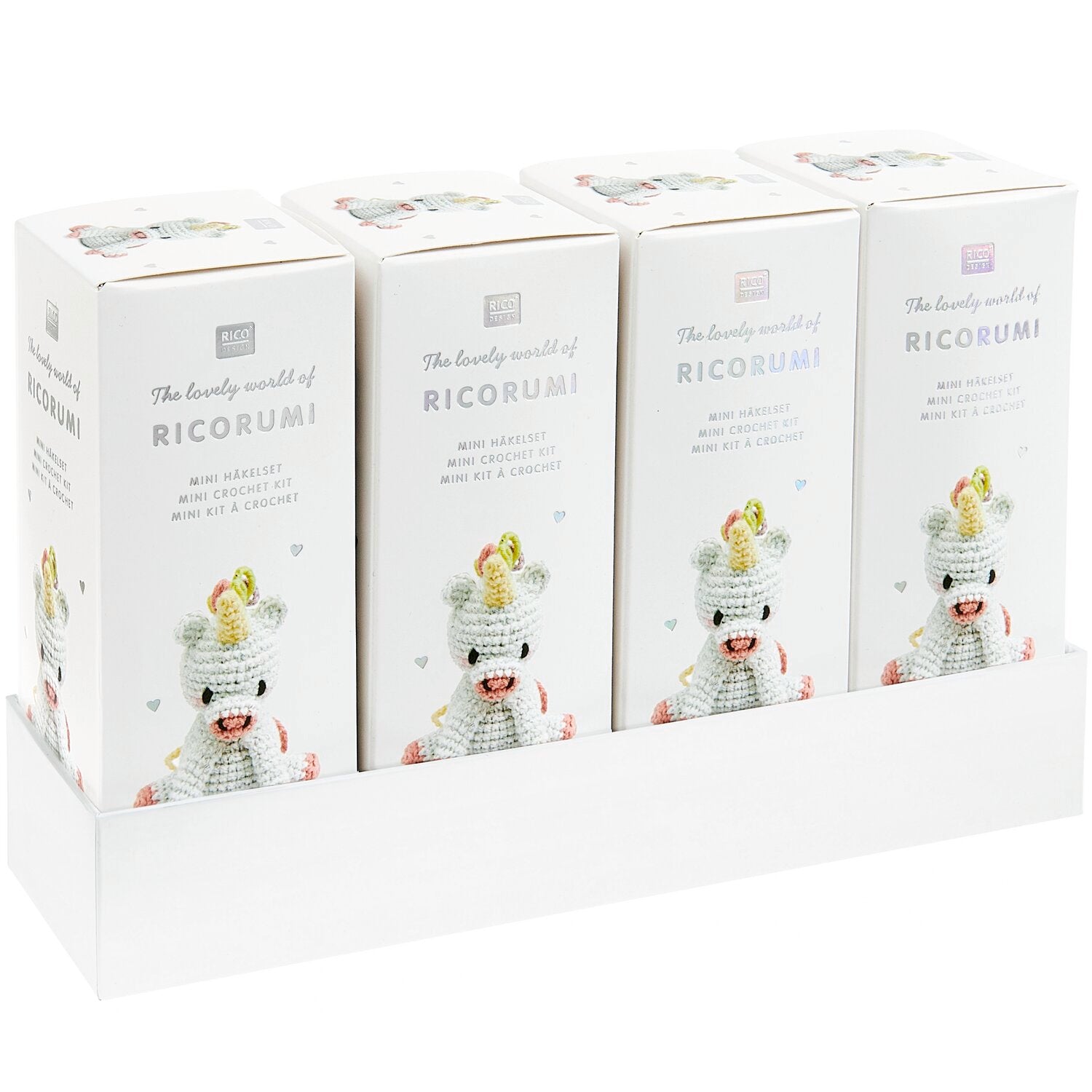 Rico Ricorumi Mini Easy Crochet Set - Unicorn - Image 4