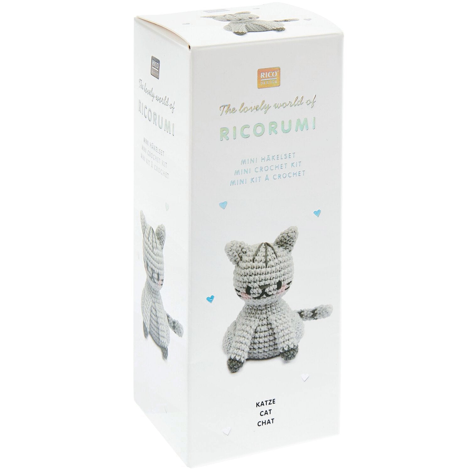 Rico Ricorumi Mini Easy Crochet Set - Cat - Image 3