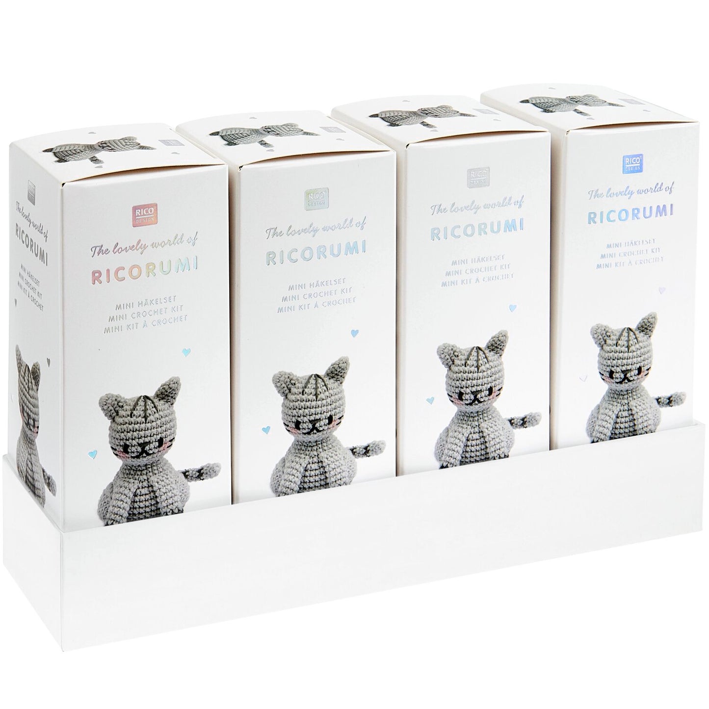 Rico Ricorumi Mini Easy Crochet Set - Cat - Image 2