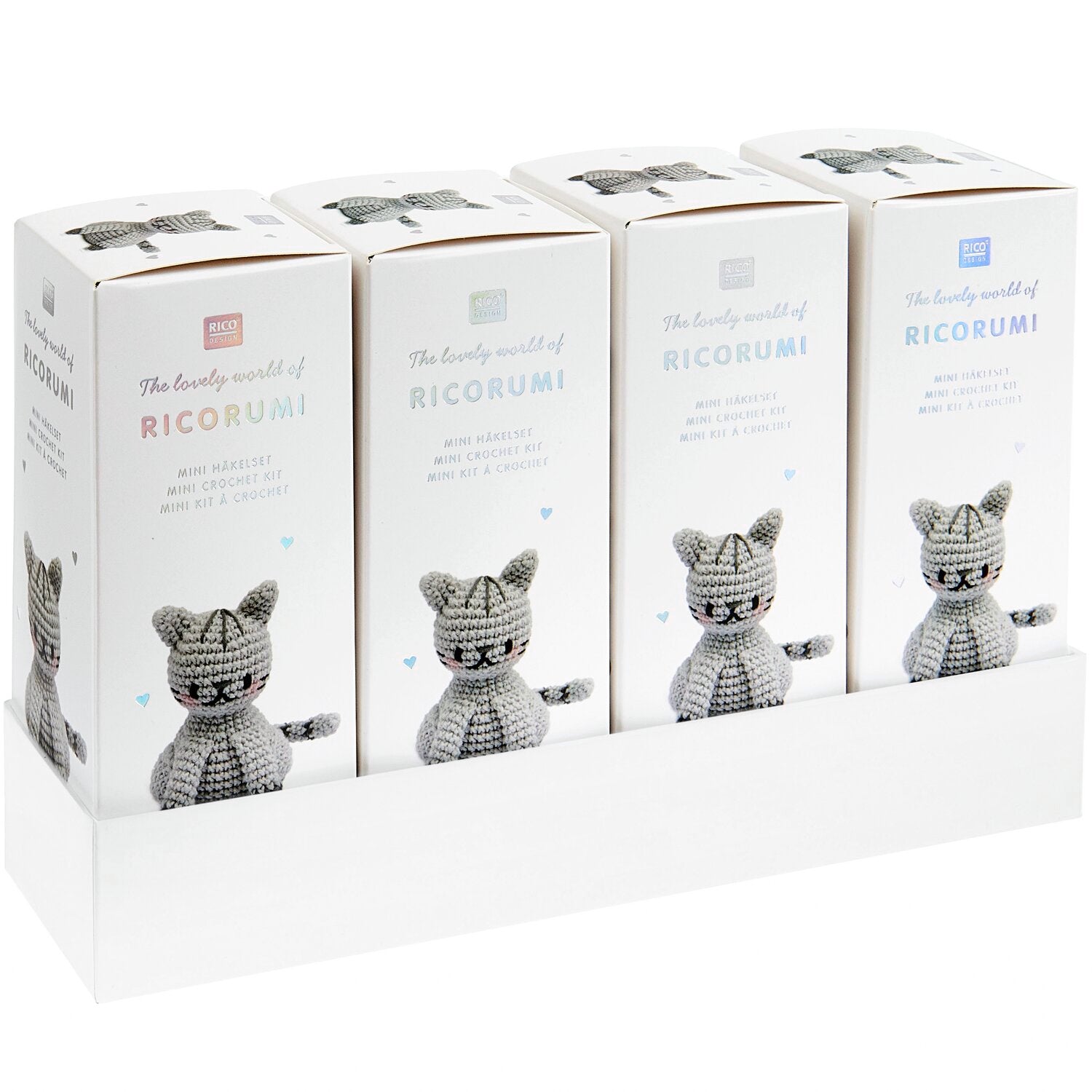 Rico Ricorumi Mini Easy Crochet Set - Cat - Image 2