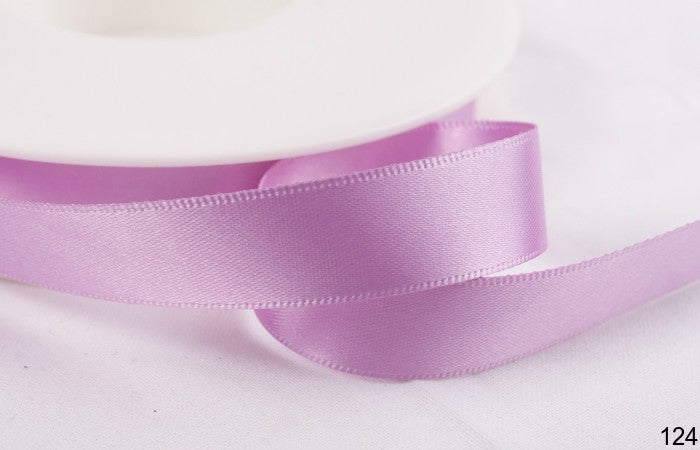 Mauve Double Faced Satin Ribbon 6mm x 50m