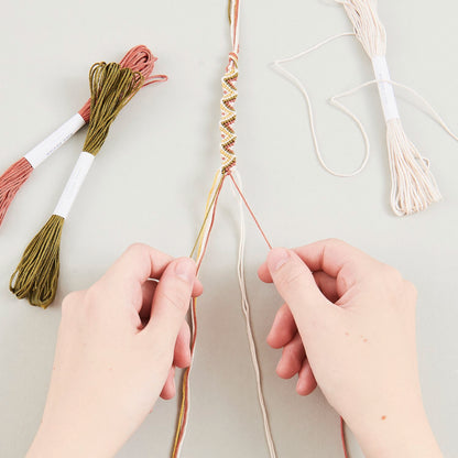 Rico DIY Friendship Bracelet Set - Earthy Colours