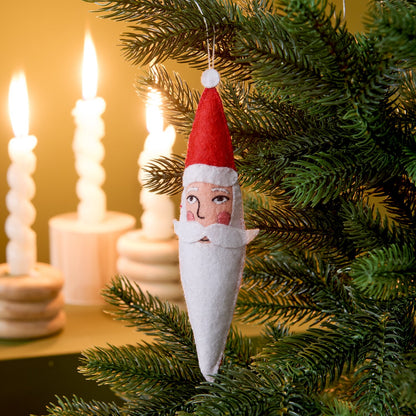 Rico Embroidery Kit - Felt Pendant - Santa Claus