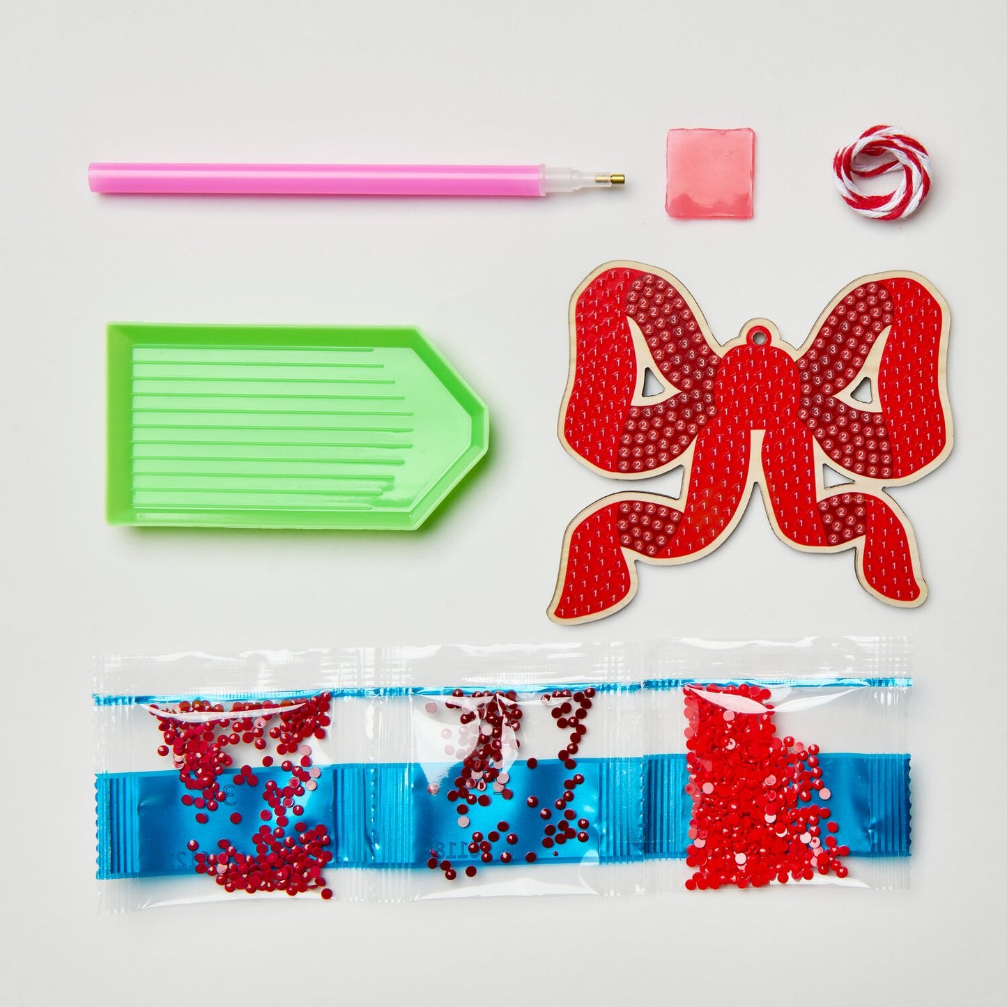 Rico Diamond Painting DIY Kit - Bow Pendant