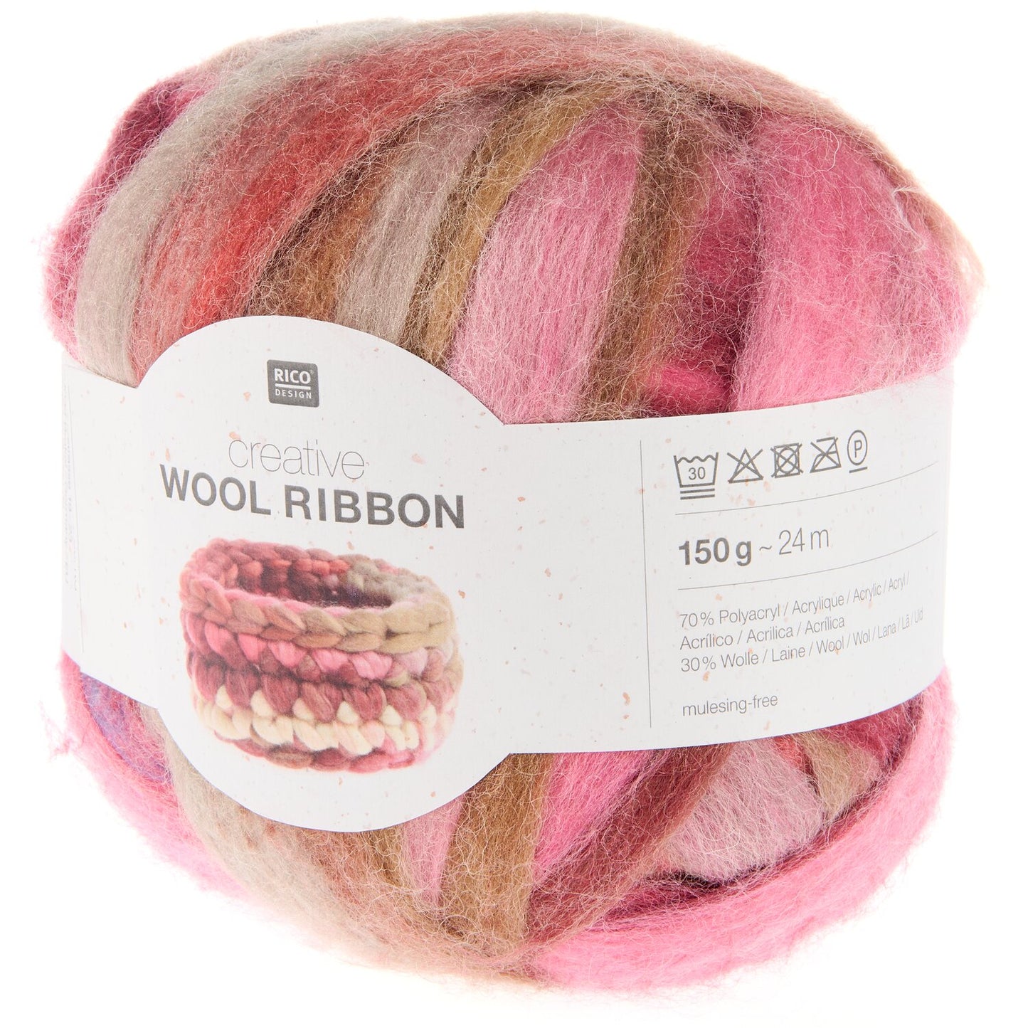 Rico Creative Wool Ribbon Berries