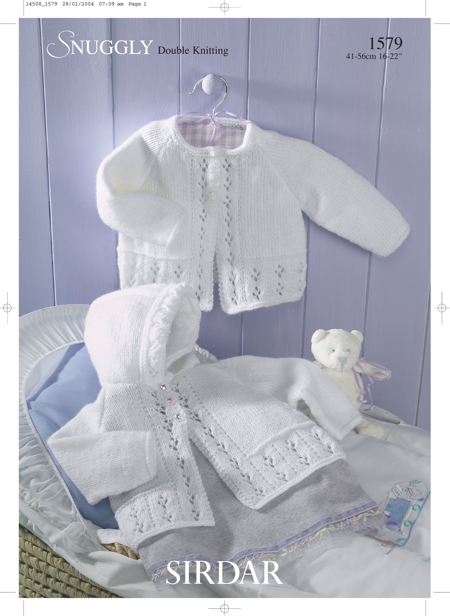 Sirdar Pattern 1579 - Matinee coats-Sirdar DK - Product image