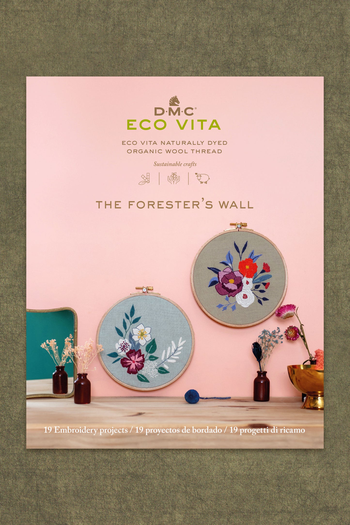 DMC Eco Vita Pattern Book - The Forester's Wall