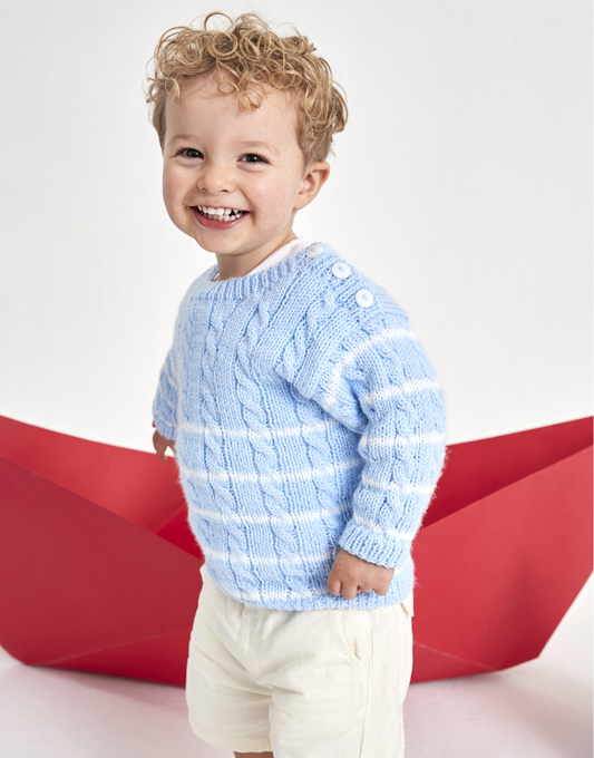 Sirdar F075 Nautical Sweater