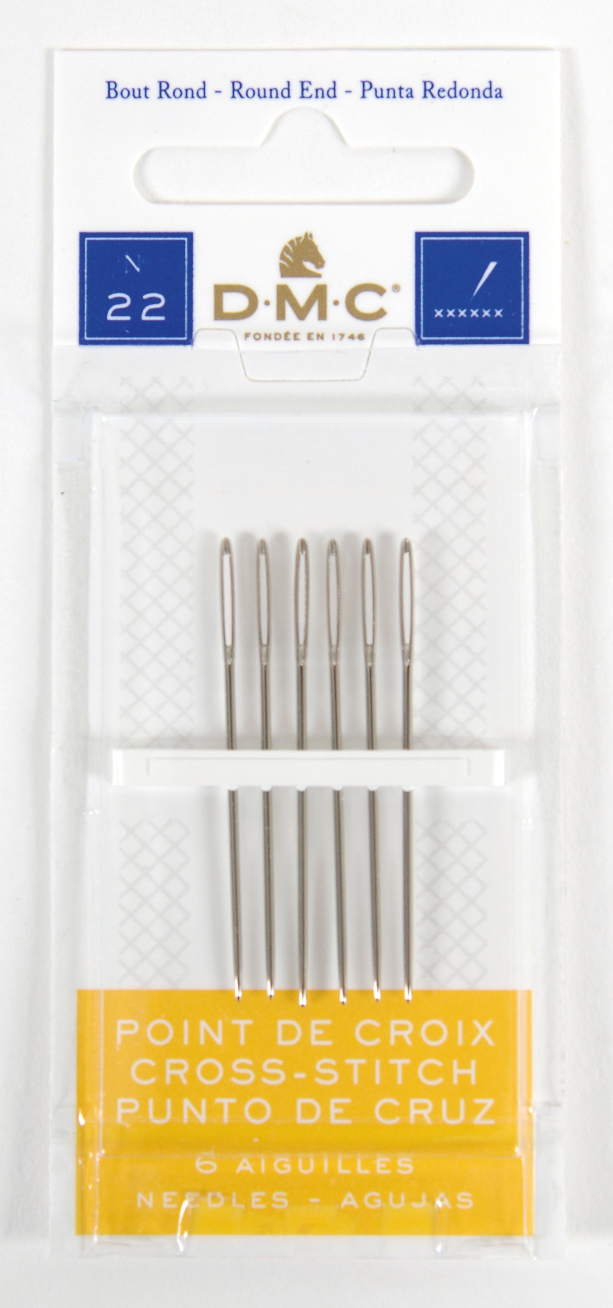 Dmc cross stitch needles no 24