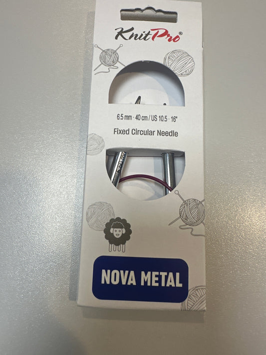 KnitPro 6.5mm 40cm Fixed Circular Needle