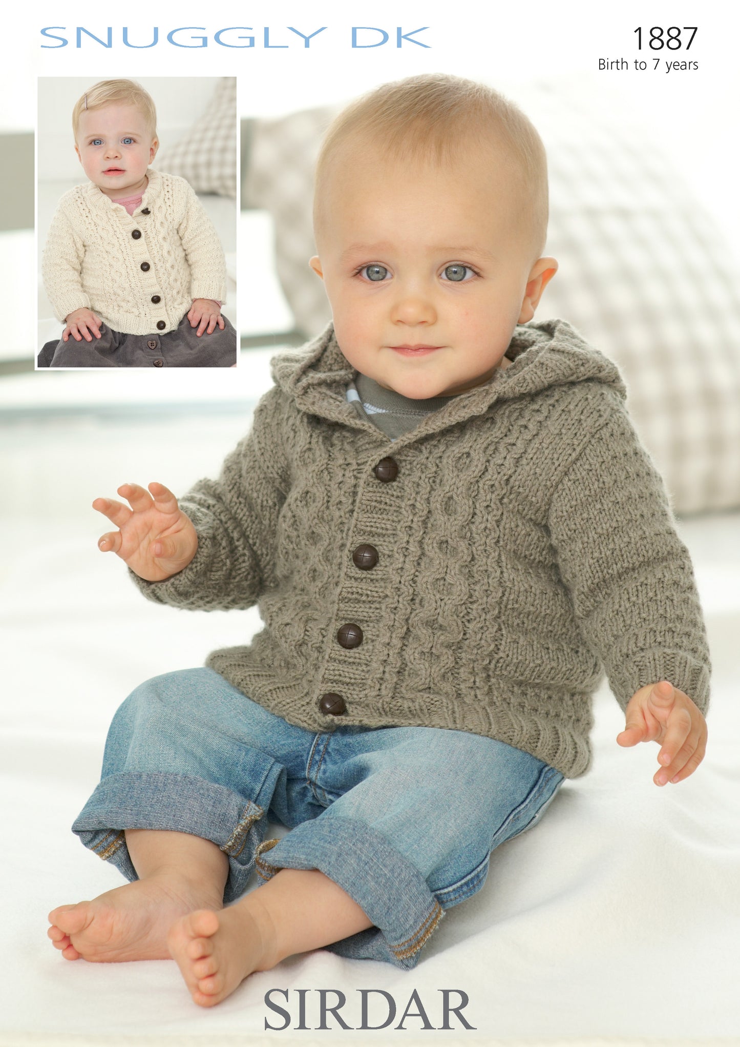 Sirdar Pattern 1887 - Jackets-Sirdar snuggly DK - Product image
