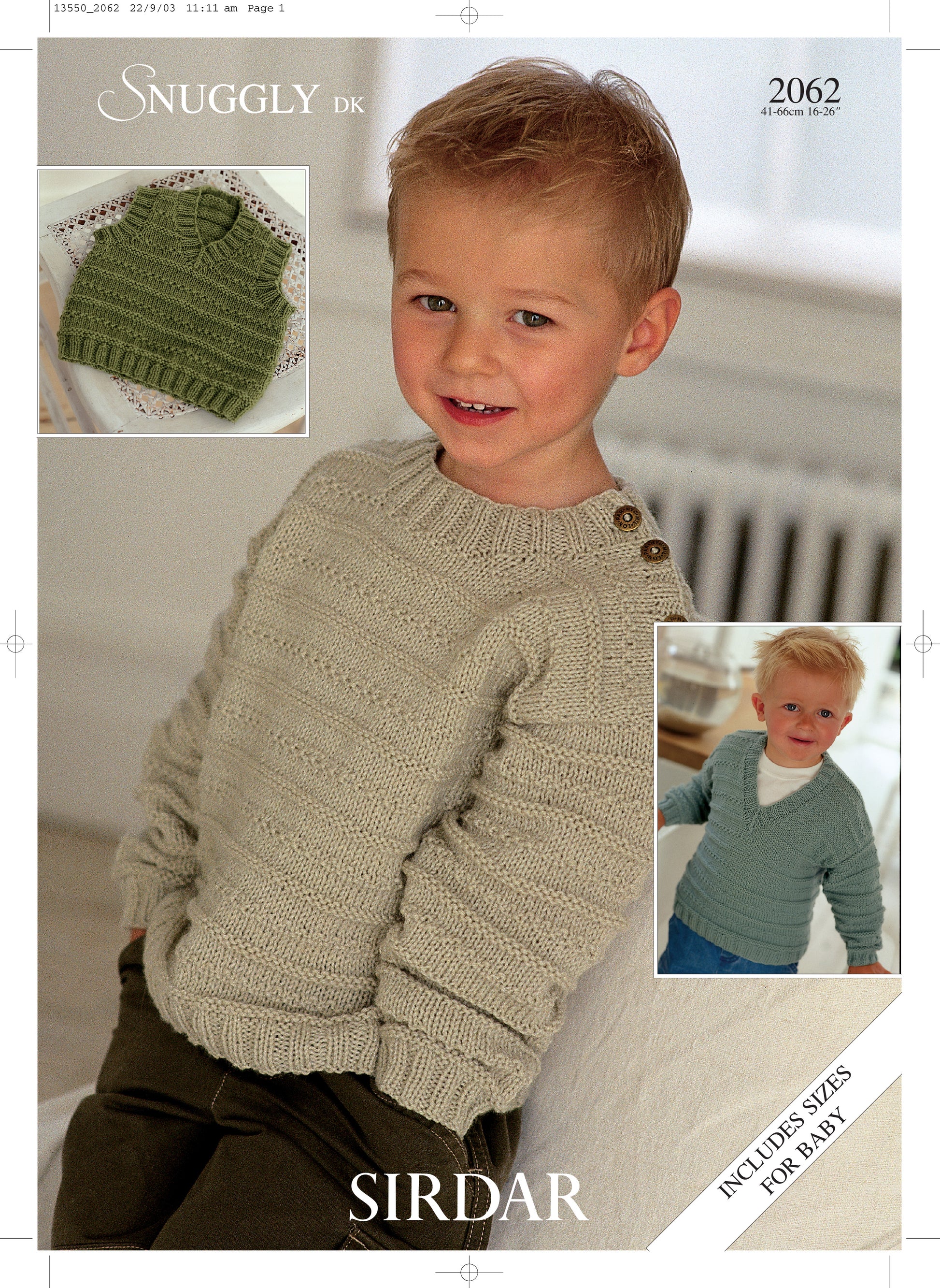 Sirdar Pattern 2062 - 2062 - Product image
